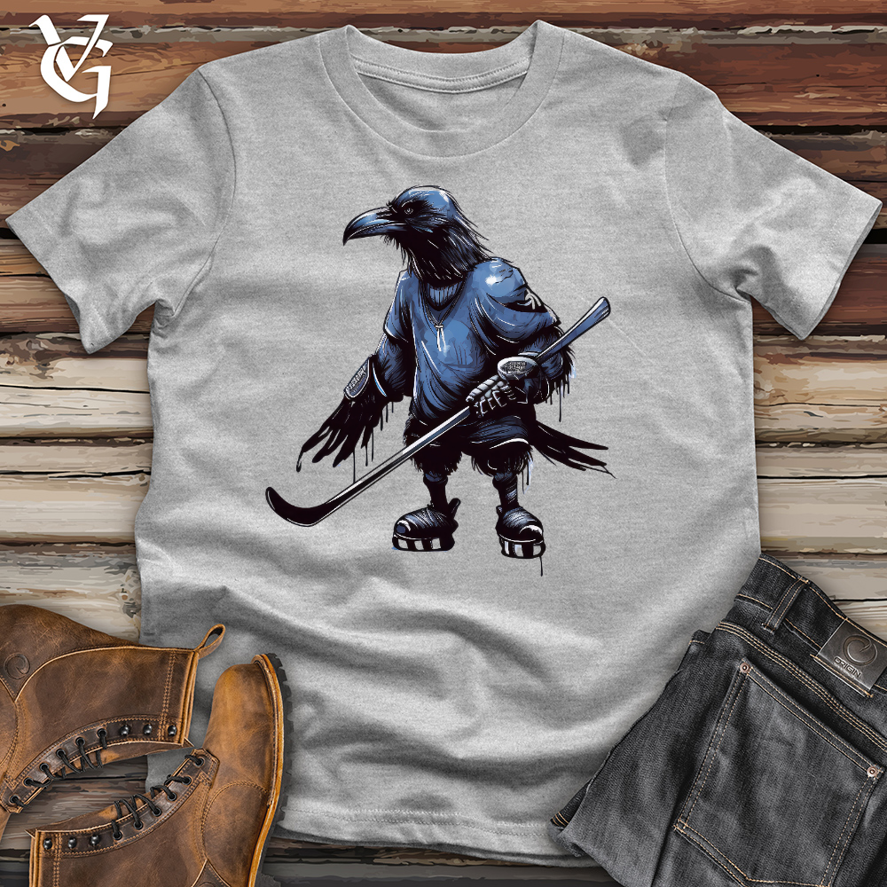 Ice Hockey Raven Cotton Tee