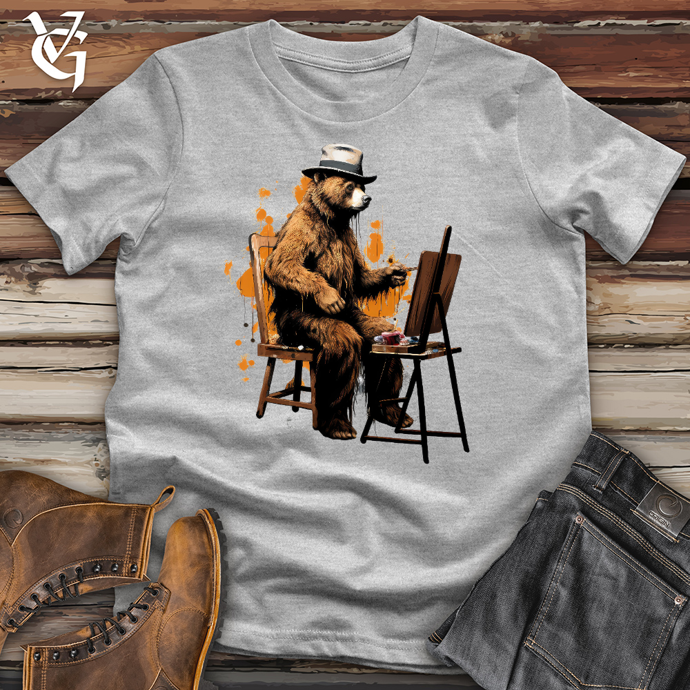 Painting Bear Cotton Tee