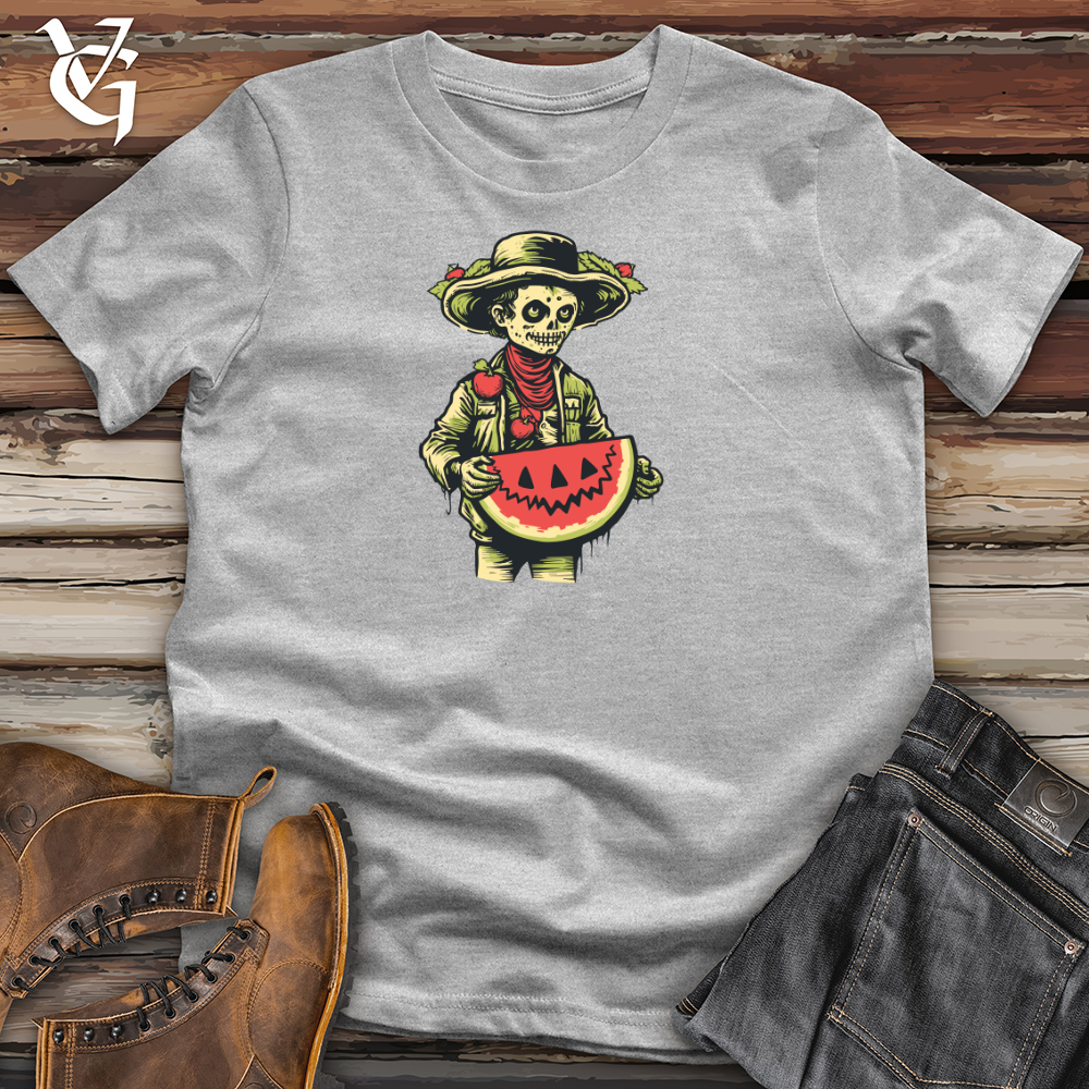 Whimsical Melon Prankster Cotton Tee