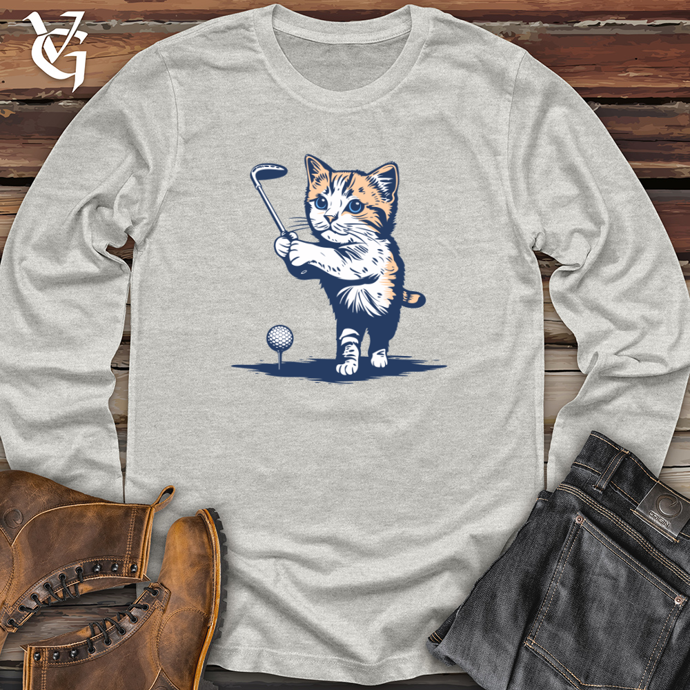 Cat Golfing Long Sleeve