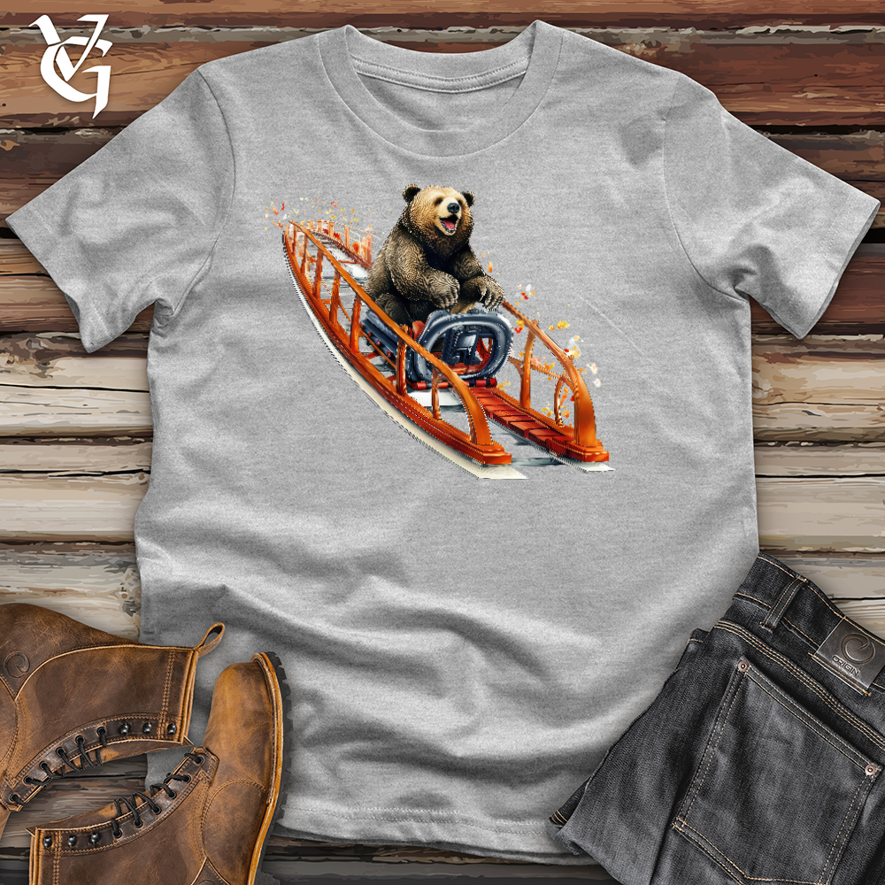 Roller Coaster Bear Cotton Tee