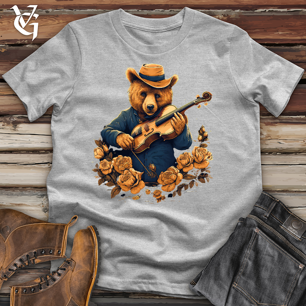 Professional Bear Violinist Cotton Tee