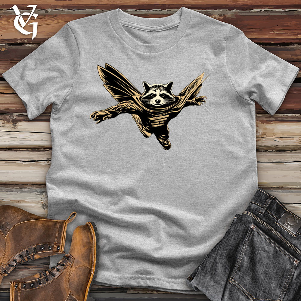Retro Raccoon Aviator Cotton Tee