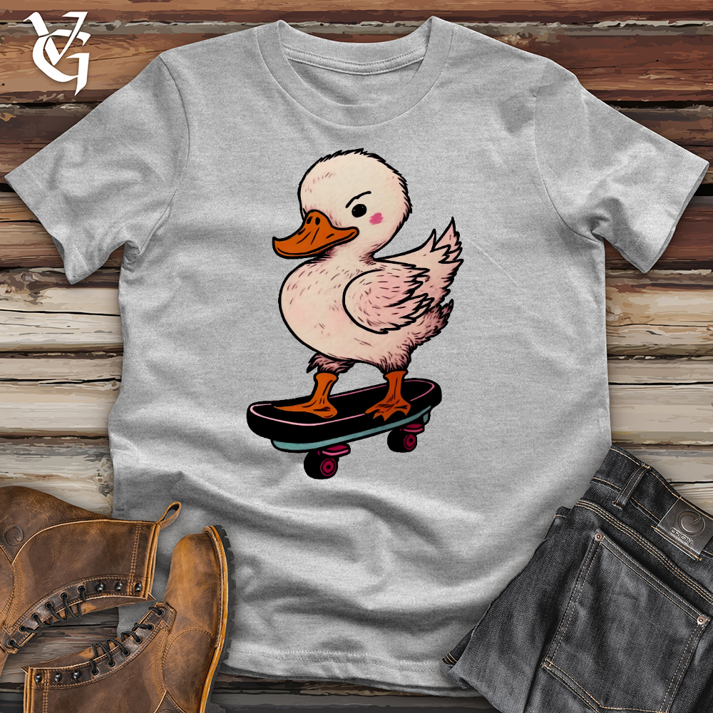 Skateboarding Duck Cotton Tee