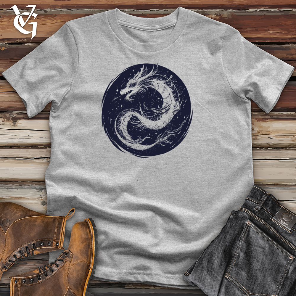 Celestial Dragon Circle Cotton Tee