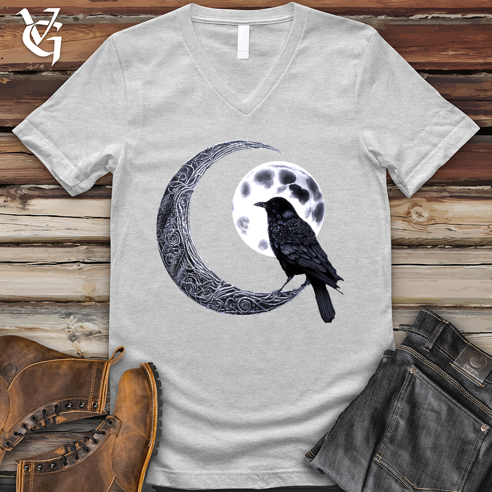 Raven & Moon Negotiations V- Neck Tee