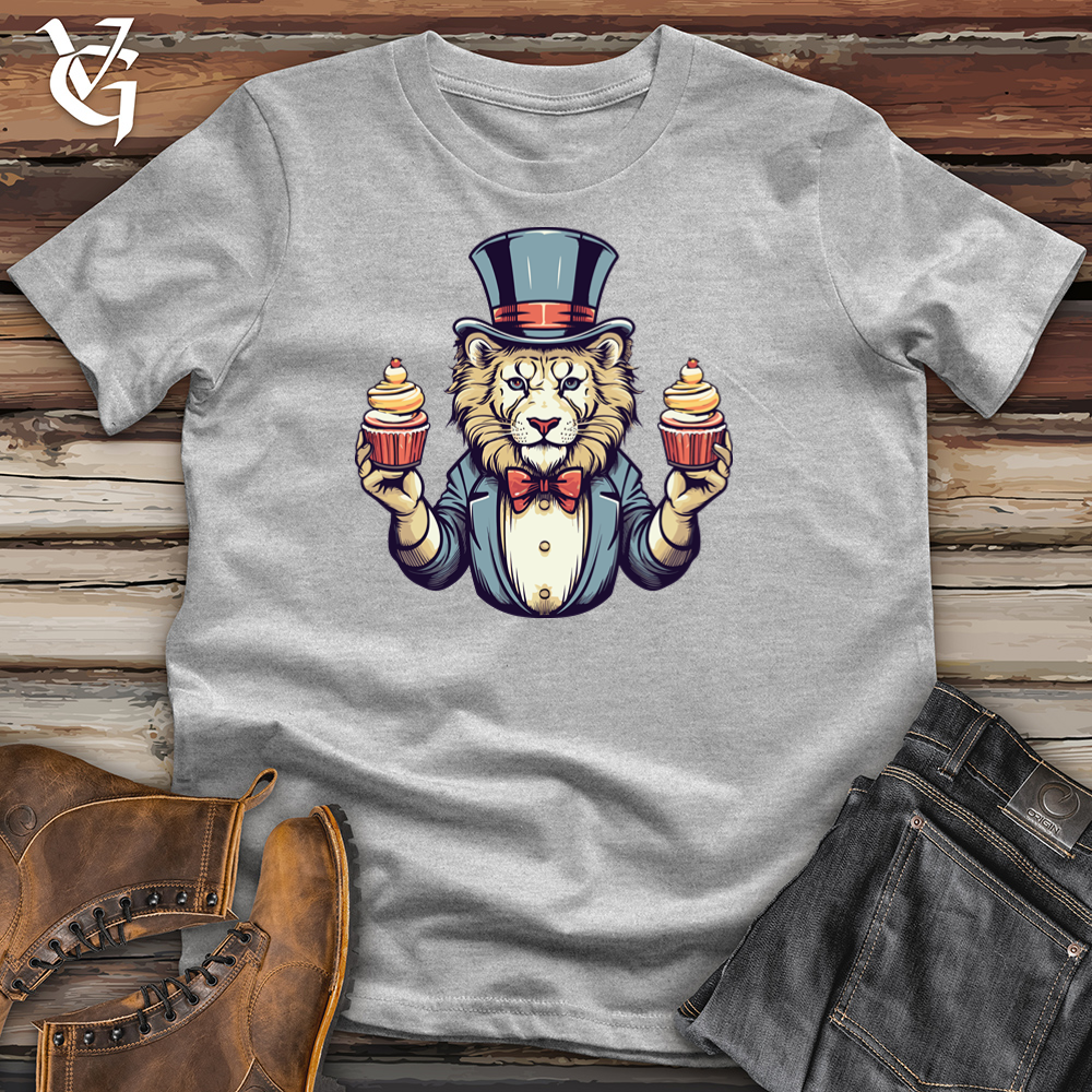 Jubilant Cupcake Lion Cotton Tee