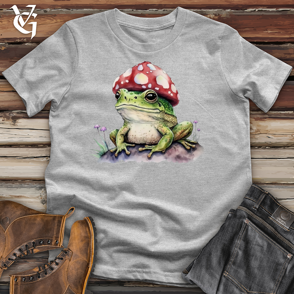 Frog Mushroom Head Cotton Tee