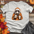 Autumn Sipper Monkey Cotton Tee