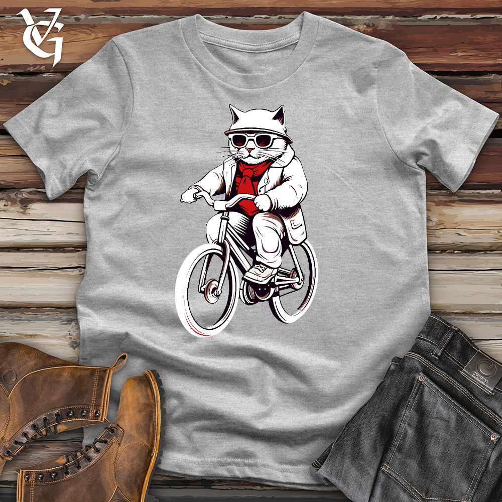 Cat Cycle Cotton Tee