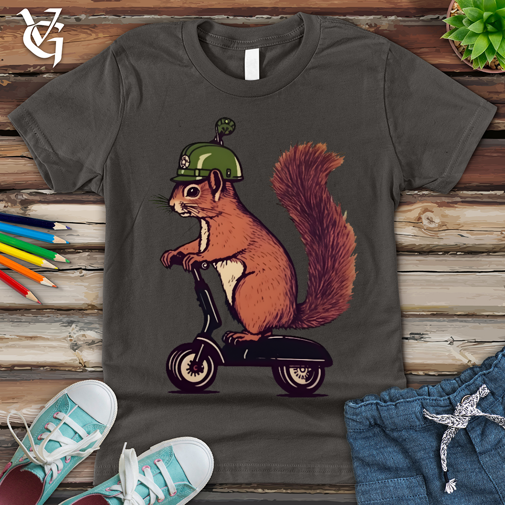 Squirrel Scoot Youth Tee