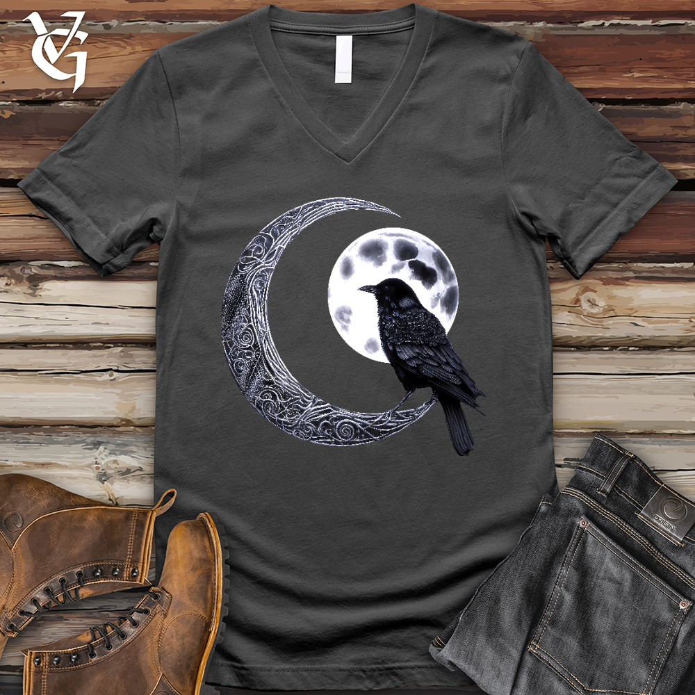 Raven & Moon Negotiations V- Neck Tee