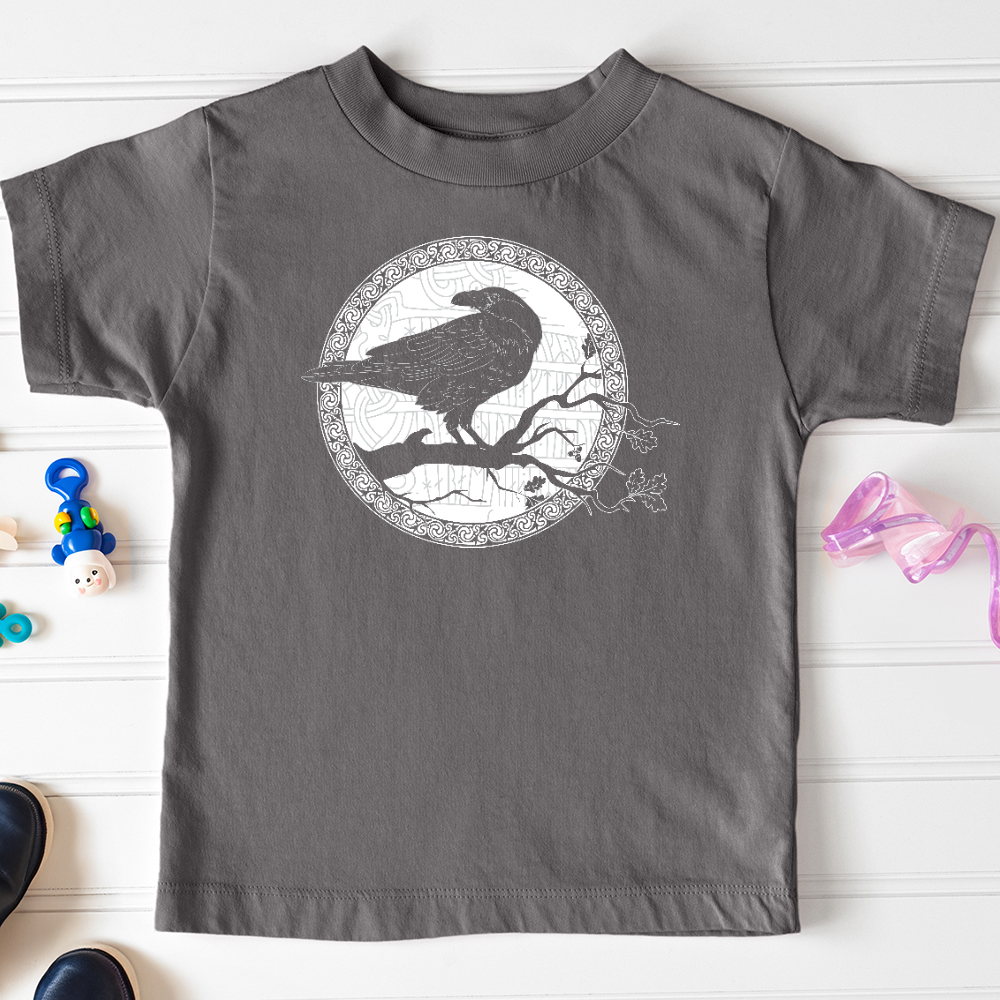 White Raven Winter Toddler Tee