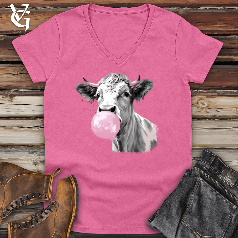 Cow Gum Softstyle V-Neck