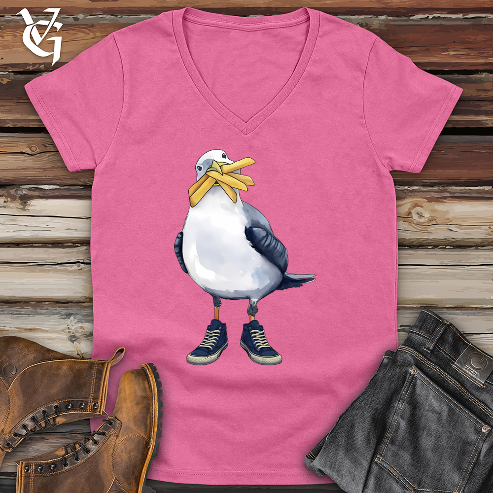 Boardwalk Seagull 02 Softstyle V-Neck