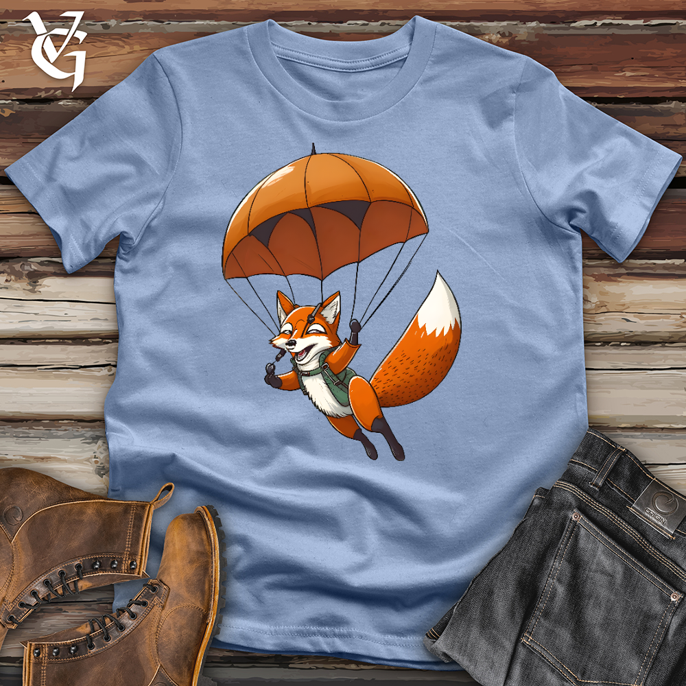 Skydriving Fox Cotton Tee