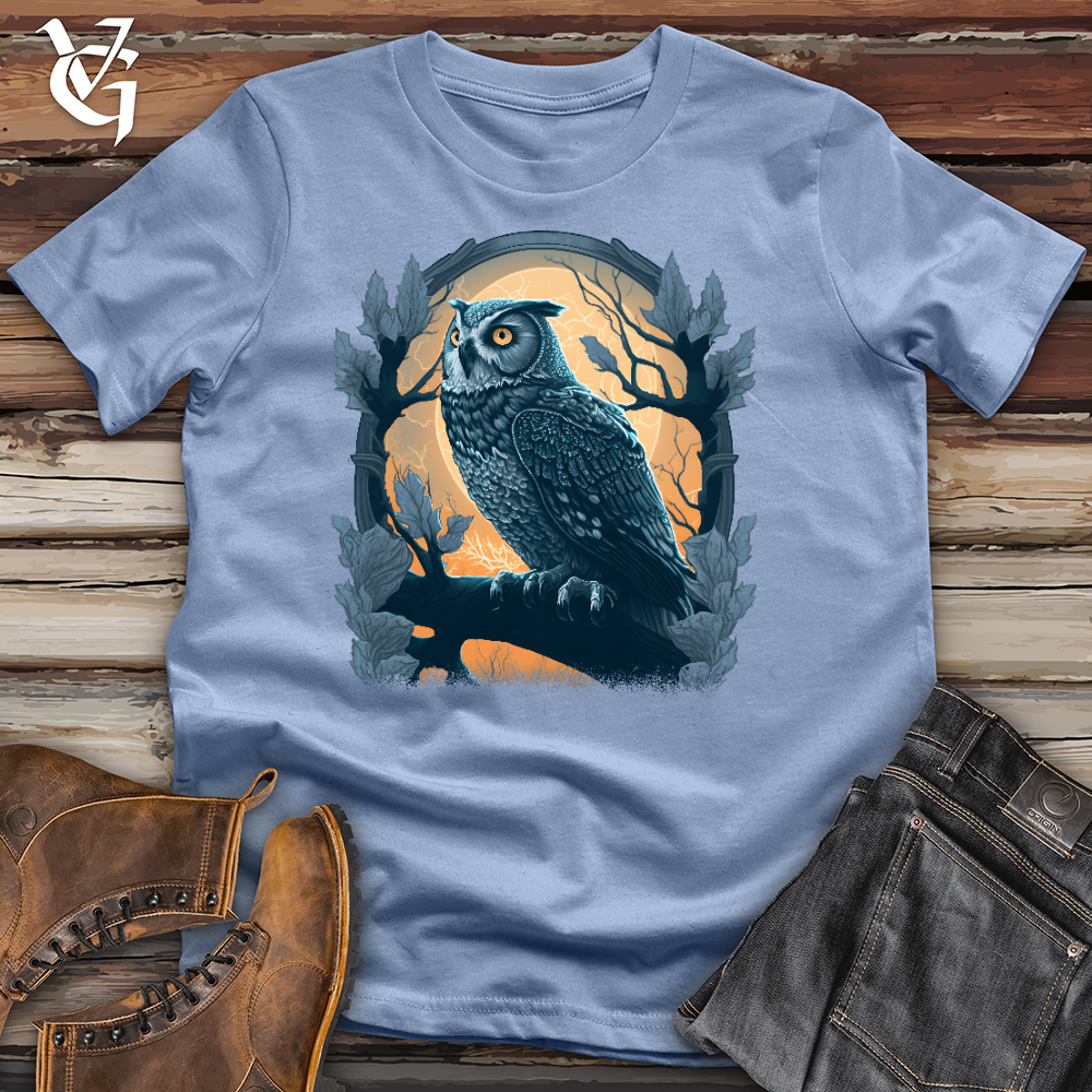 Owl Branch Cotton Tee