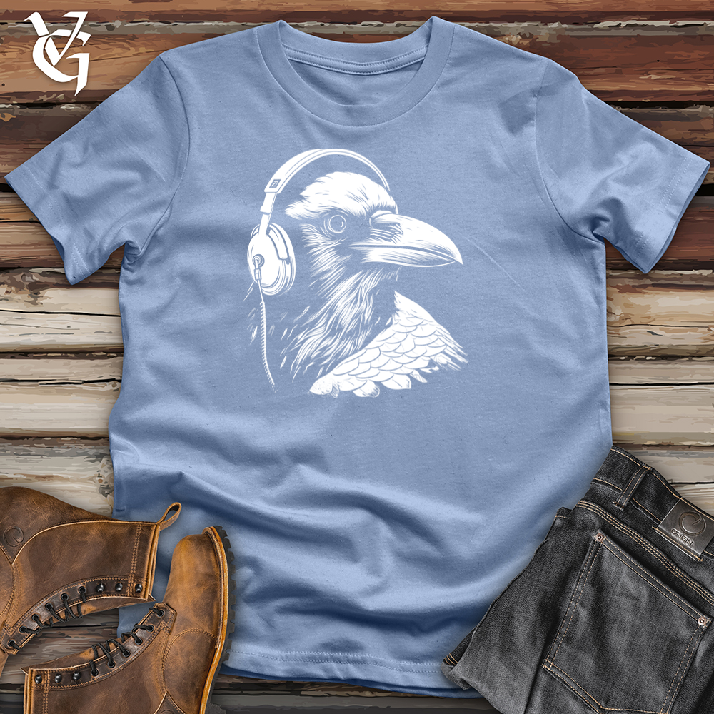 Melodic Raven Skater Cotton Tee