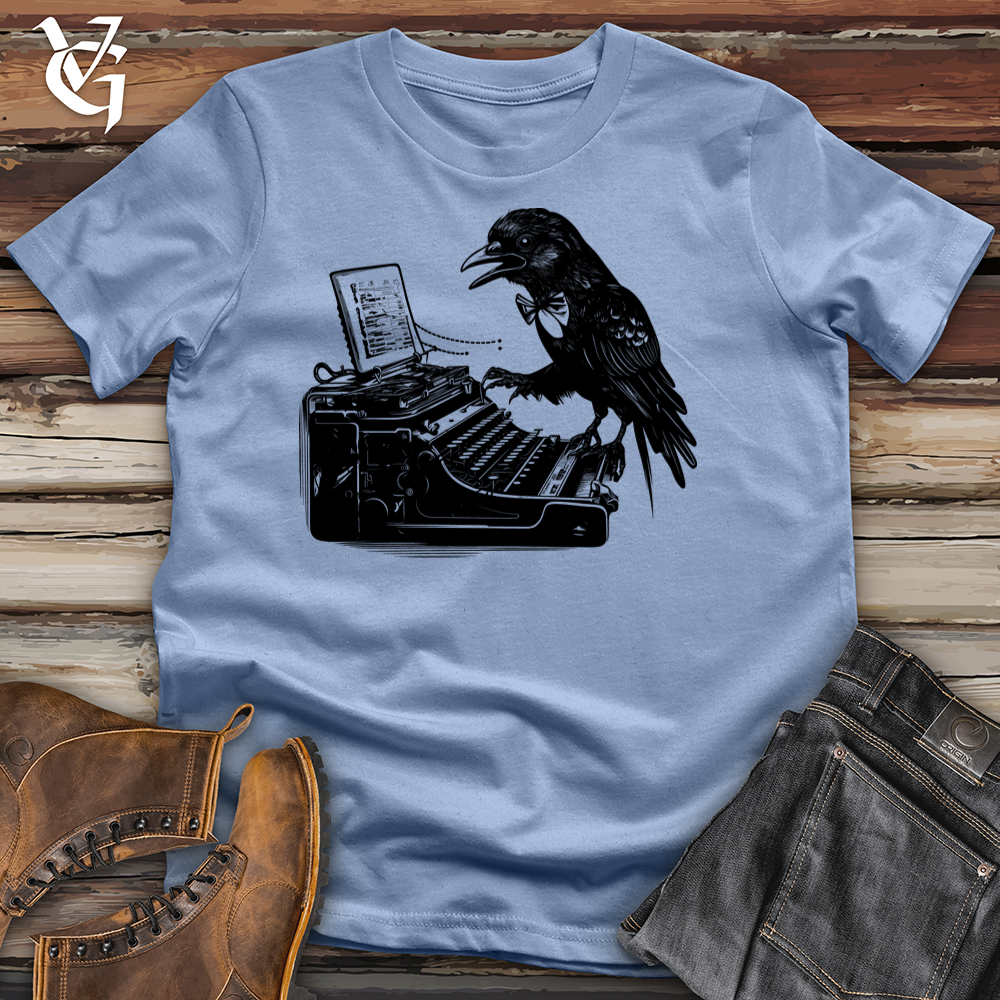 Talented Typewriter Raven Cotton Tee