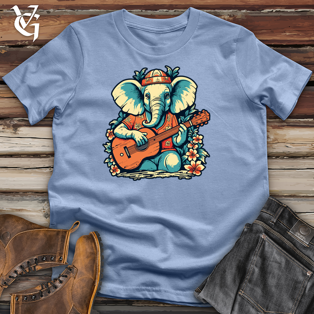 Ukulele Paradise Elephant Cotton Tee