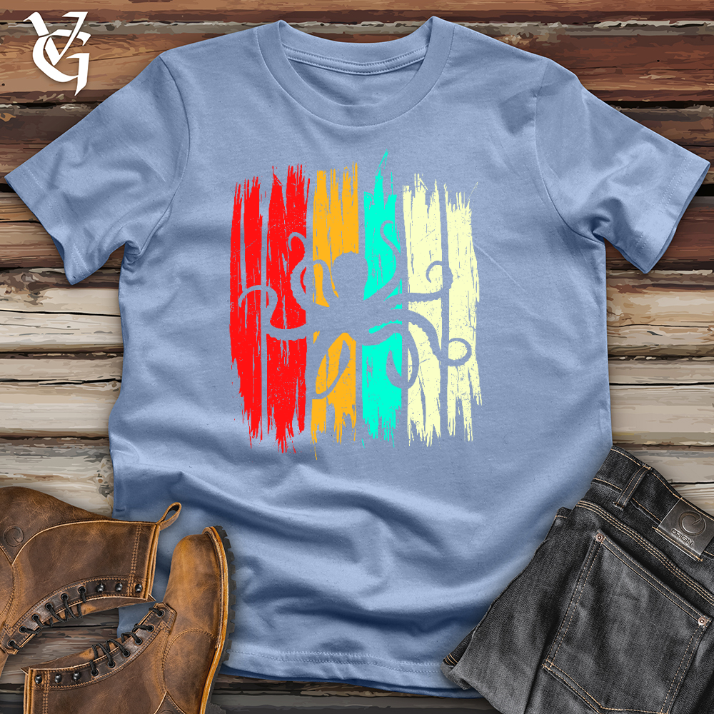 Retro Octopus Cotton Tee