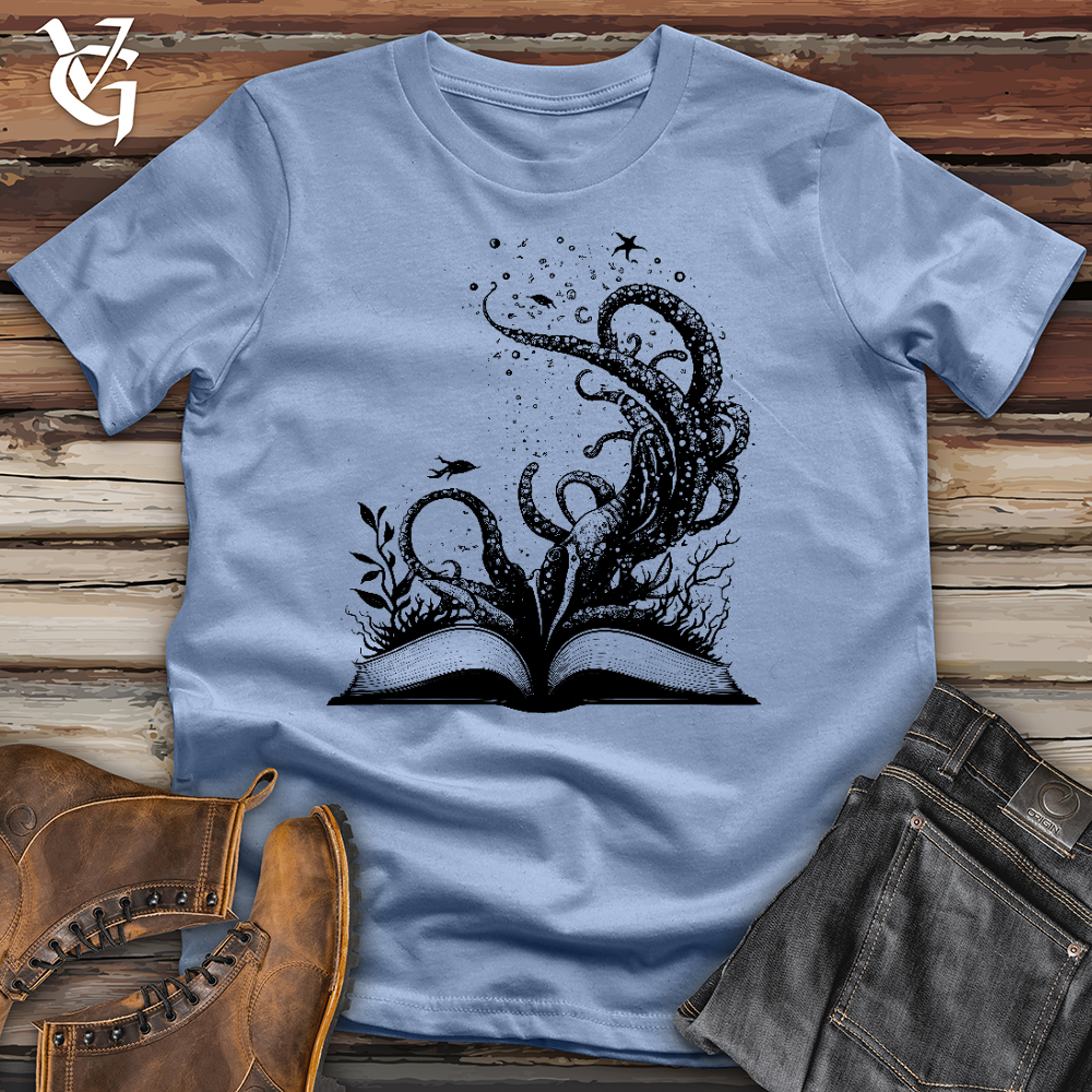 Octopus Book Cotton Tee