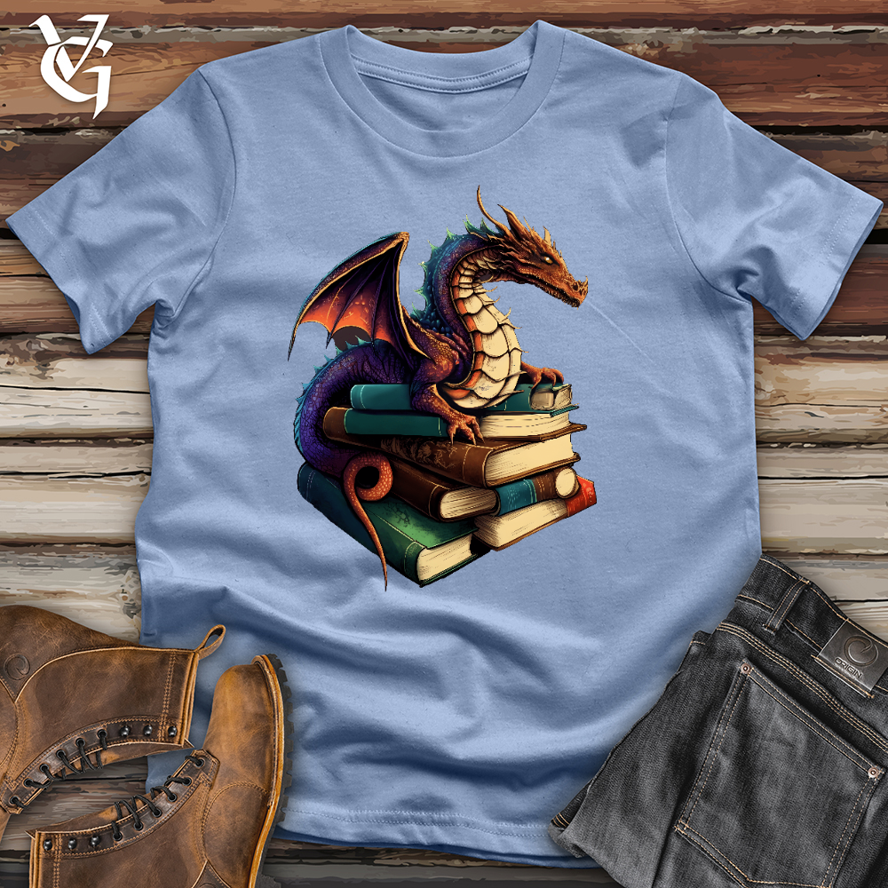 Dragon Book Hoarder Cotton Tee