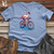 Flamingo Glide Ride Cotton Tee