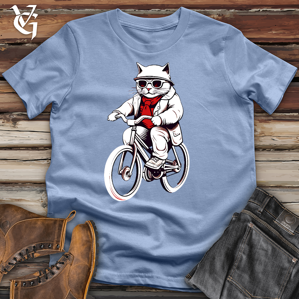 Cat Cycle Cotton Tee