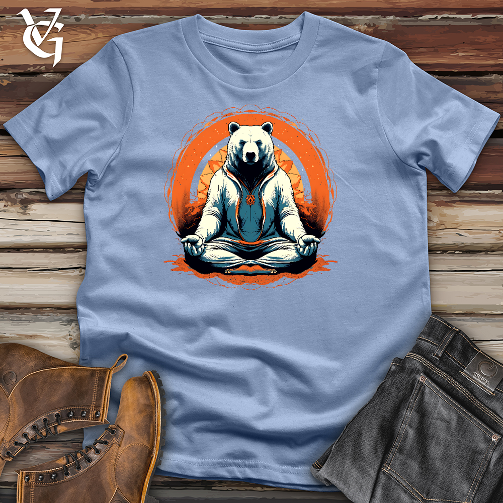 Featuring a Bear Meditation Cotton Tee