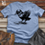 Skateboard Raven Glide Cotton Tee