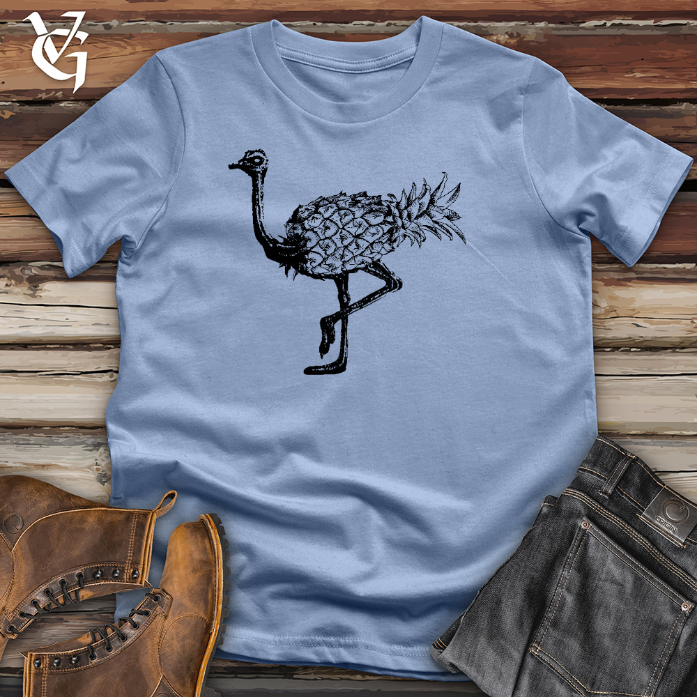 Pineapple Ostrich Cotton Tee