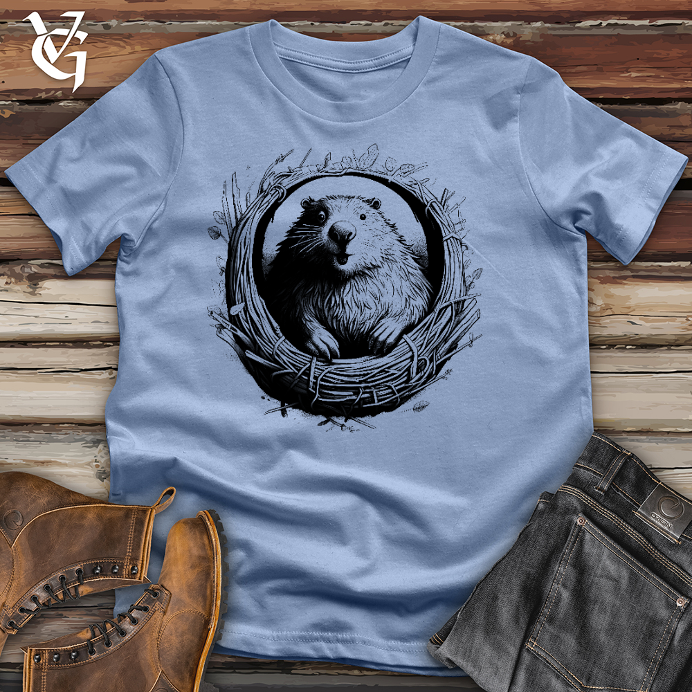 Beaver Portrait Cotton Tee