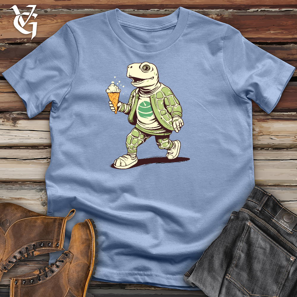 Rolling Turtle Treat Cotton Tee