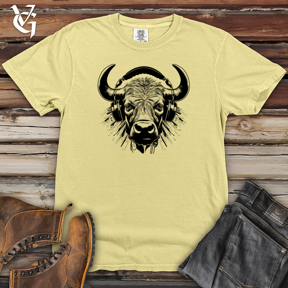 Buffalo Headphone Beats Heavy Cotton Comfort Colors Tee