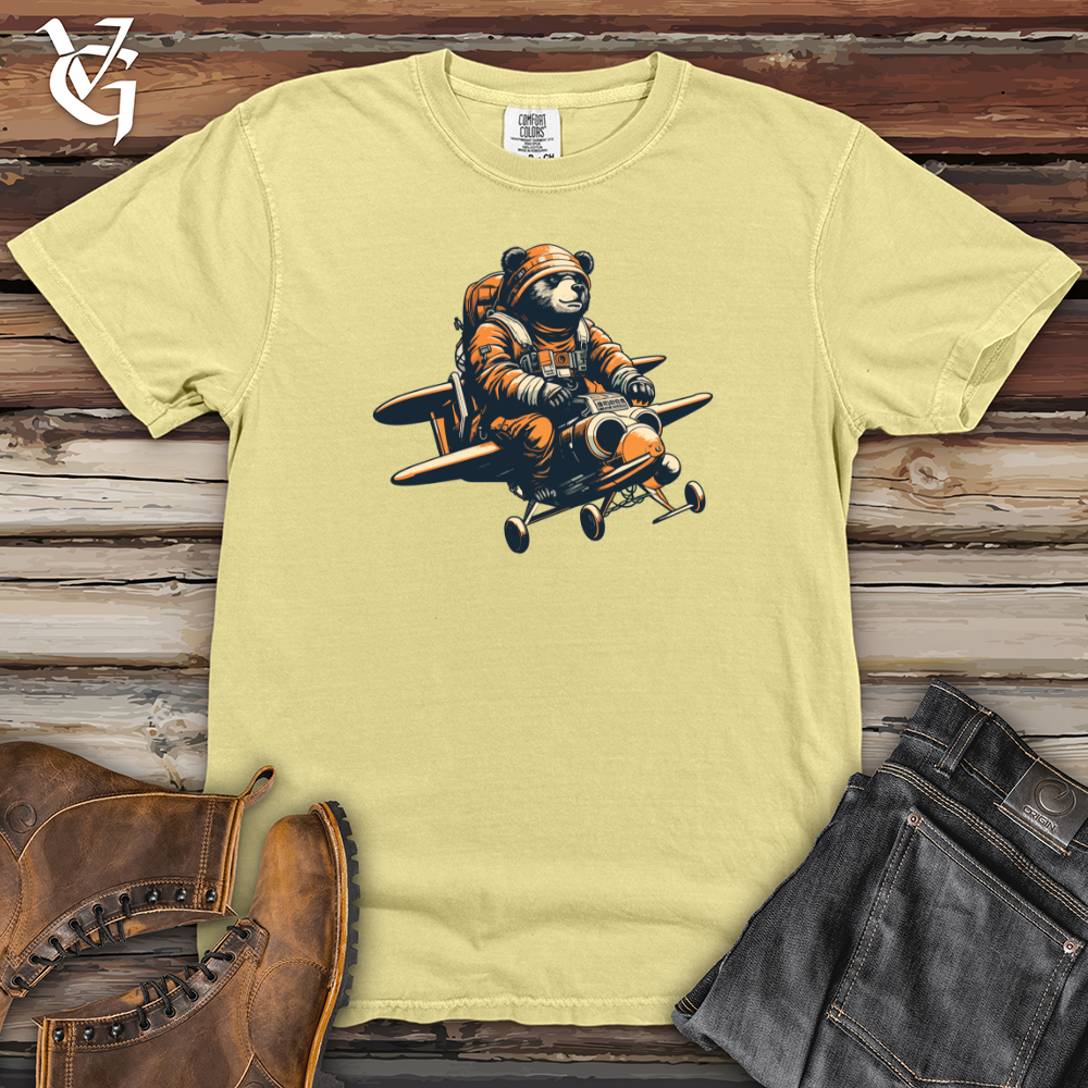 Bear Jetpack Skyward Adventure Heavy Cotton Comfort Colors Tee