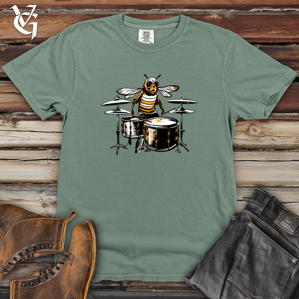 Bee Hive Beat Drumroll Rhythm Heavy Cotton Comfort Colors Tee