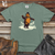 Beaver Ice Skating Heavy Cotton Comfort Colors Tee