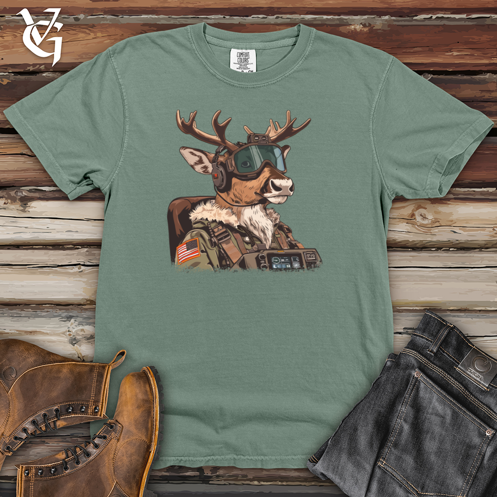 Deer Pilot Gear-up Heavy Cotton Comfort Colors Tee