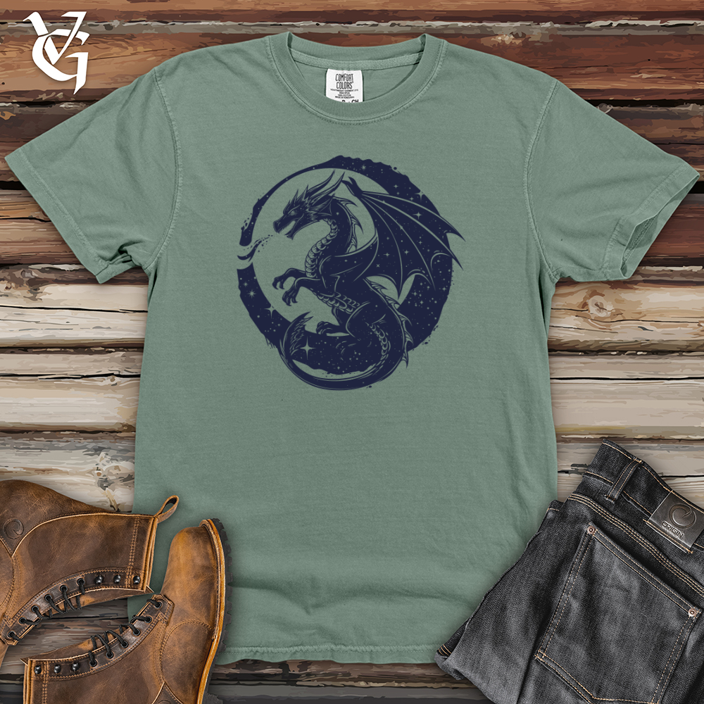Celestial Dragon Circle Heavy Cotton Comfort Colors Tee