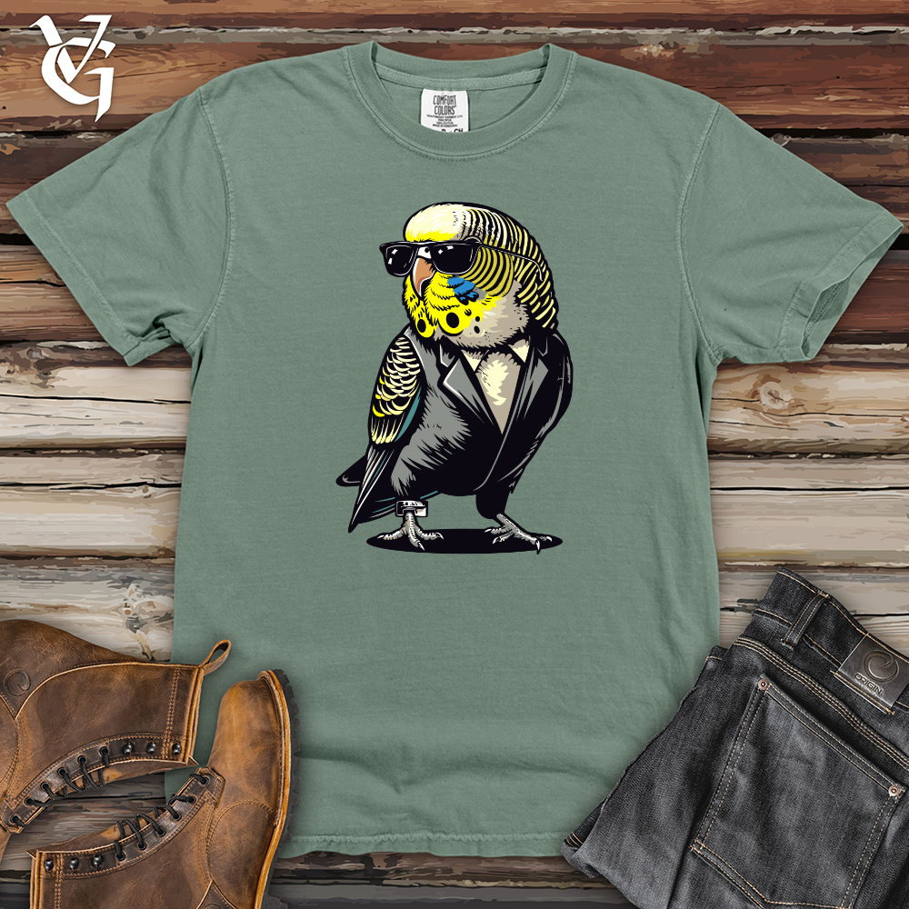 Budgie Boss Attitude Heavy Cotton Comfort Colors Tee