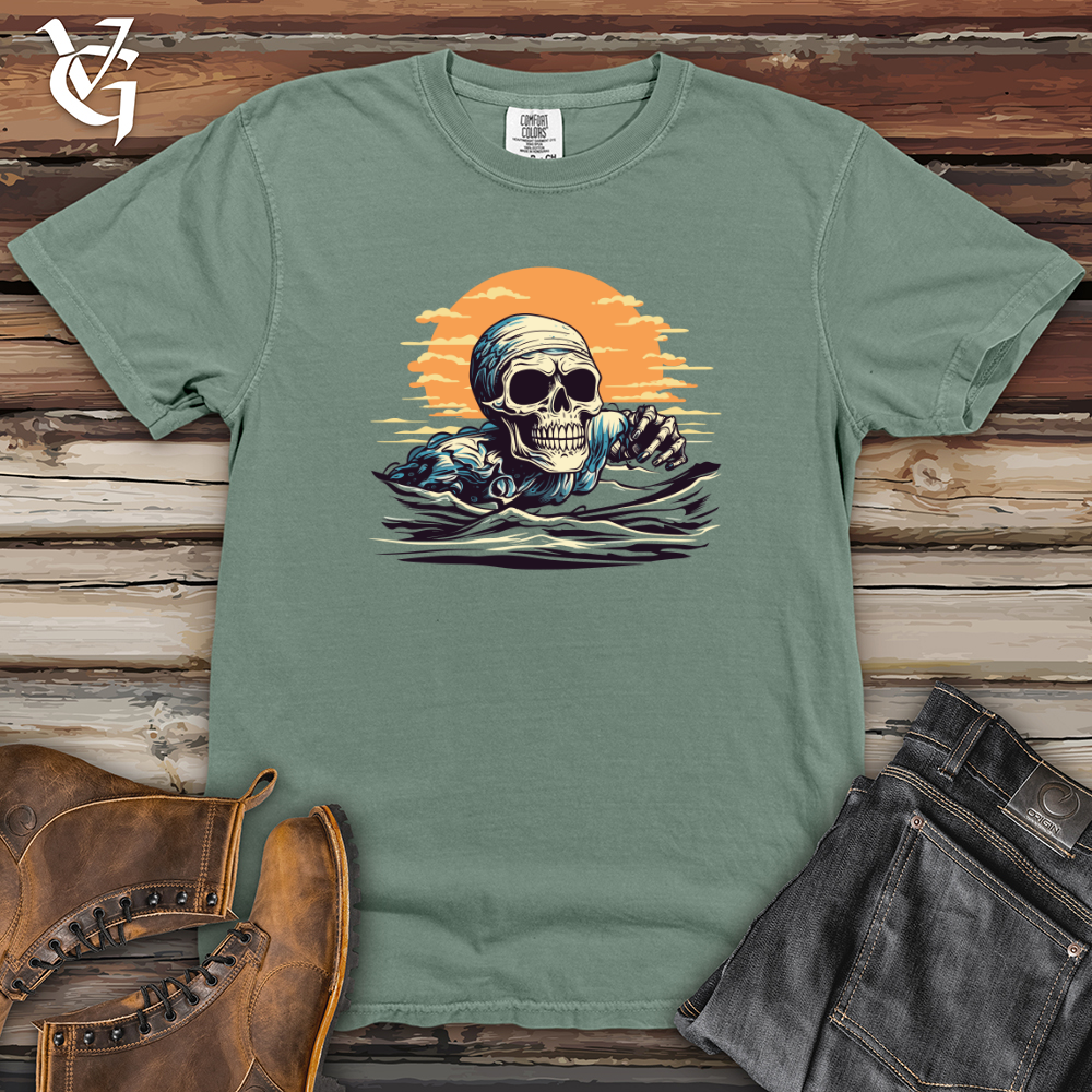 Retro Aquatic Adventure Heavy Cotton Comfort Colors Tee