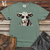 Retro Maverick Moo 01 Heavy Cotton Comfort Colors Tee