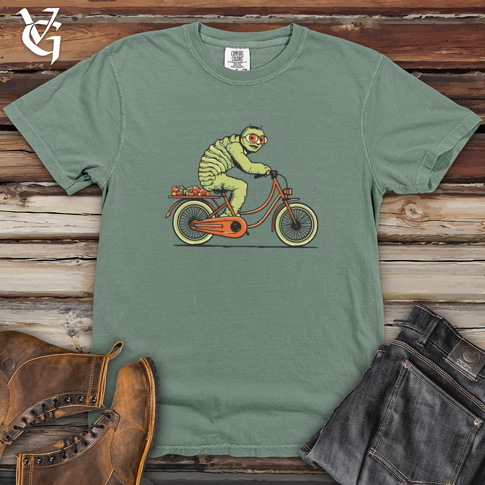 Caterpillar Cycle Crawl Adventure Heavy Cotton Comfort Colors Tee