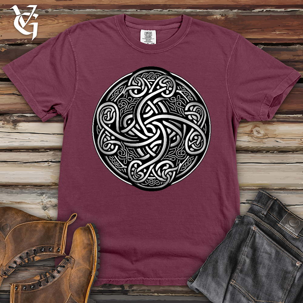 Silver Celtic Knot Heavy Cotton Comfort Colors Tee