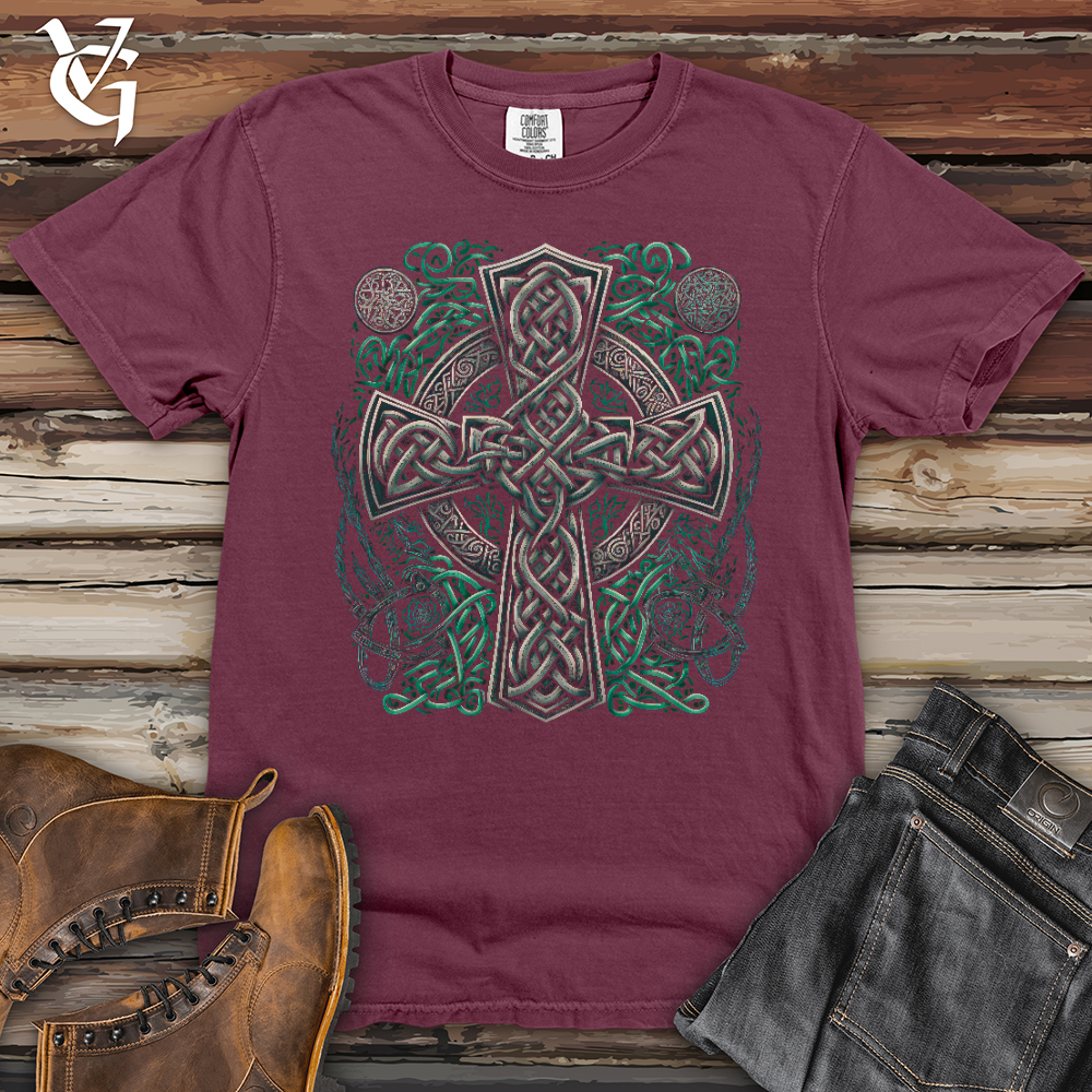 Celtic Crosses Heavy Cotton Comfort Colors Tee