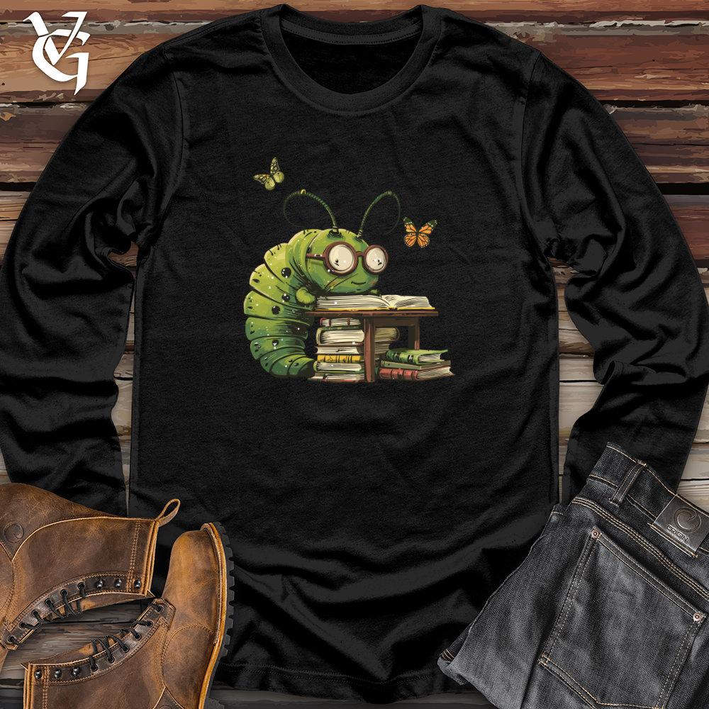 Caterpillar Bookworm Bliss Long Sleeve