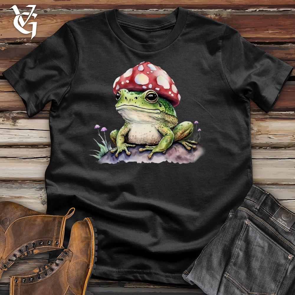 Frog Mushroom Head Cotton Tee
