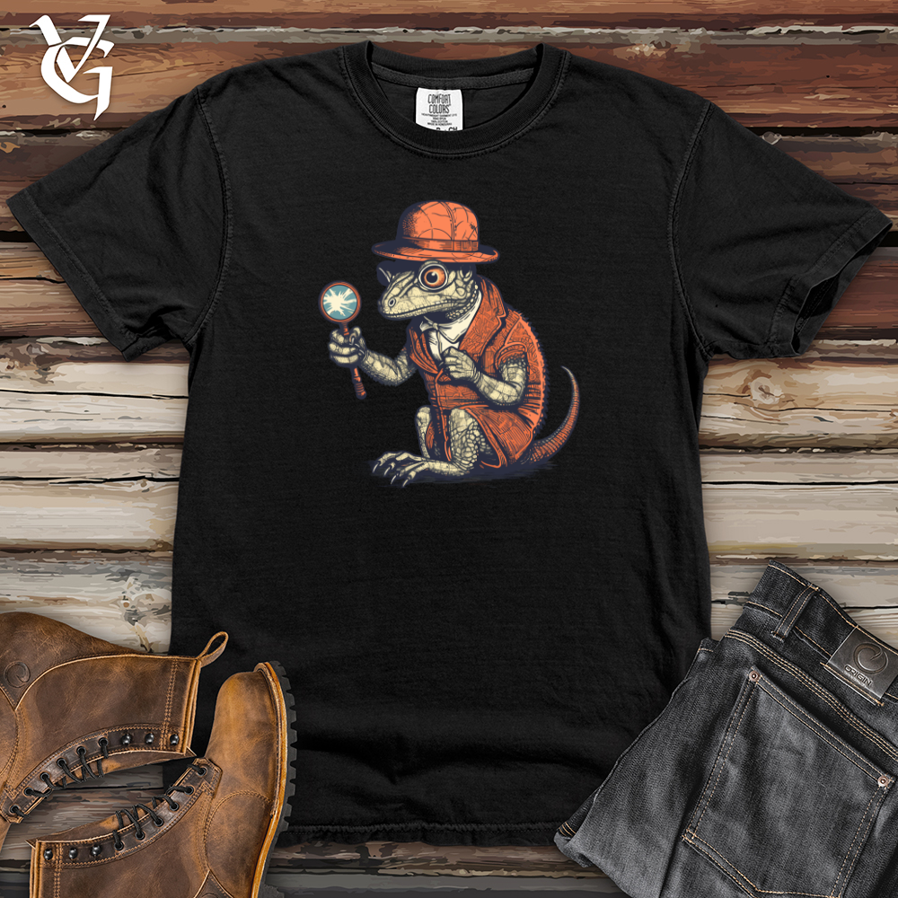 Sleuthing Lizard Investigator Heavy Cotton Comfort Colors Tee