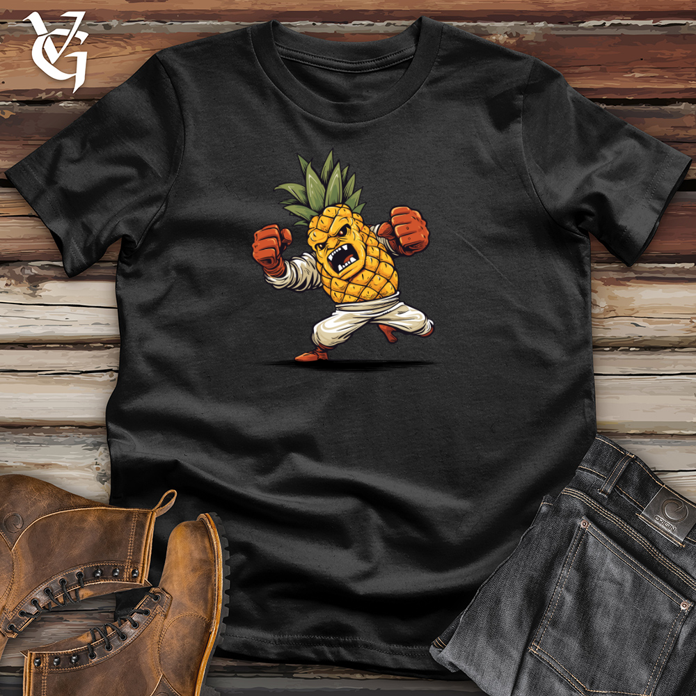 Retro Fighter Pineapple Cotton Tee